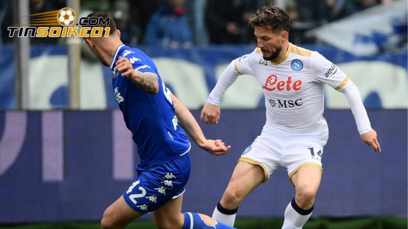 Cuộc đối đầu ở Series A giữa Napoli và Empoli nhận nhiều sự quan tâm 